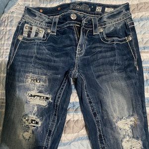 Cuffed skinny miss me